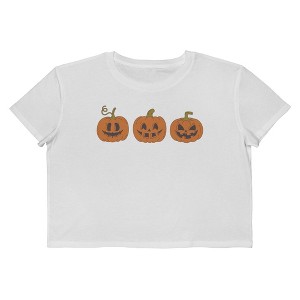 Social Collective Women Three Jacks Short Sleeve Graphic Cotton Cropped Loose T-shirt - 1 of 4