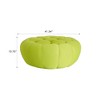 WJShome Bubble Couch,42.52inch Loveseat Sofa,Lazy Floor Sofa,Curved Couch For Living Room, Office, Apartment, No-Assembly - 3 of 4