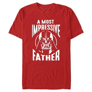 Mens Star Wars Darth Vader Impressive Father T Shirt - 1 of 4