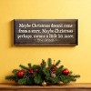 Slickblue Grinch Christmas Quote Wood Sign – Maybe Christmas Means More – Rustic Holiday Wall Decor 7x18, Color Options - 2 of 3