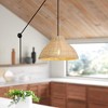 Tobili Minimalist style Rattan Pendant Light - 2 of 4