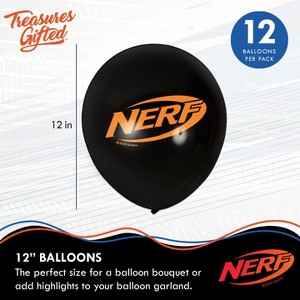 Treasures Gifted Nerf Balloon Bouquet - Nerf Party Supplies - 24 Pack - 1 of 1