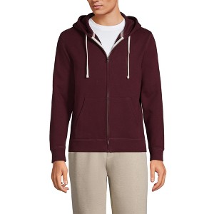 Lands' End Men's Serious Sweats Full Zip Hoodie - 1 of 3