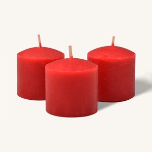 Hyoola Scented Votive Candles - Apple Cinnamon - 12 Hours - 9 Pack - 1 of 3