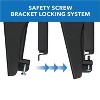 Mount-It! Low Profile TV Wall Mount, 37" to 100" Displays & 165 Lbs. Capacity, Mounting Bracket for Large Flat Screen & Plasma TVs, VESA Up to 800x400 - 4 of 4