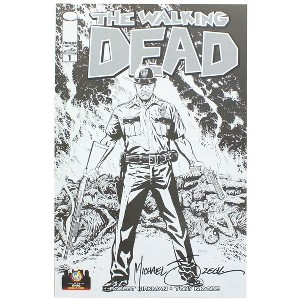 Toynk The Walking Dead #1 WW Ohio 2013 Exclusive B&W Cover Signed By Mike Zeck - 1 of 1