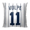 18"x18" MLB New York Yankees 23 Anthony Volpe Player Printed Throw Decorative Pillow - 2 of 4