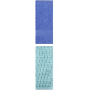 REGALWOVEN Solid Absorbent Soft Cotton Hand Towels for Bathroom Hotel and Spa 13" x 30" 2 Pcs - 1 of 4