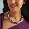 Ross-Simons Multi-Gemstone Torsade Necklace With 18kt Gold Over Sterling Size 18 - 3 of 4