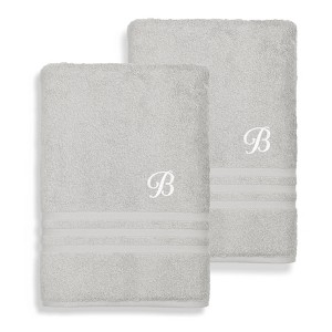 Linum Home Textiles 100% Turkish Cotton 2PC Denzi Bath Towel Set - 1 of 1