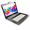 LINSAY® 10.1" Octa Core  256GB Storage Android 15 Tablet Dual Camera Android with Silver Keyboard - 3 of 3