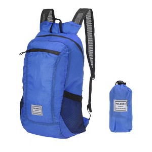 Unique Bargains Durable Polyester Material Water-Resistant Lightweight Portable Backpack - 1 of 4