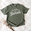 Simply Sage Market Women's My Plants Kknow All My Secrets Short Sleeve Garment Dyed Tee - 3 of 4
