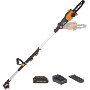 Worx WG349 20V Power Share 8" Pole Saw with Auto Tension - 1 of 4