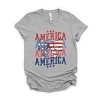 Simply Sage Market America Wave Stacked Coquette Short Sleeve Tee - 2 of 4