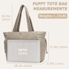 Generic Tote Bag for Women, Lightweight Puffer Tote Bag with Compartments - 2 of 4
