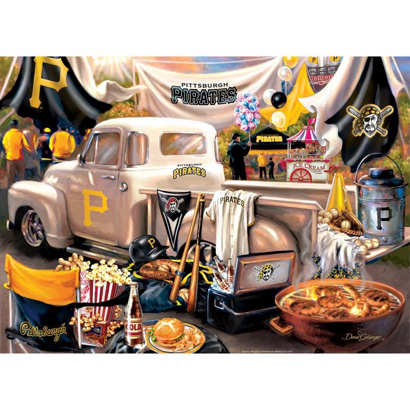MasterPieces Pittsburgh Pirates - Gameday 1000 Piece Jigsaw Puzzle, 3 of 8