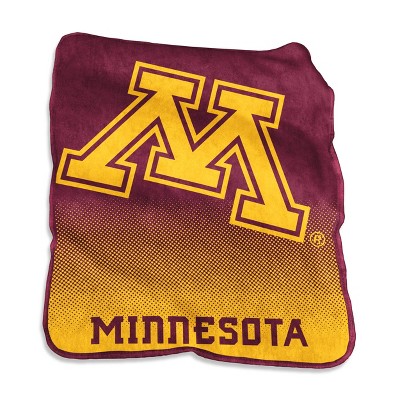 NCAA Minnesota Golden Gophers Raschel Throw Blanket
