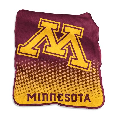 NCAA Minnesota Golden Gophers Raschel Throw Blanket