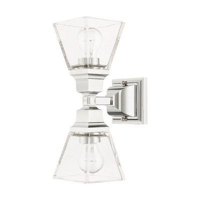 Livex Lighting Mission 2 - Light Sconce in  Polished Chrome