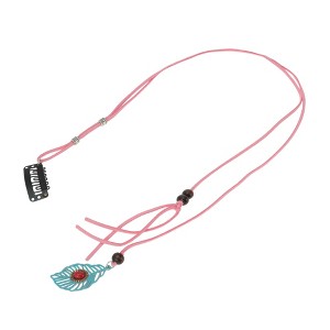 Unique Bargains Women's Leaf Braided Hair Chain 1 Pc - 1 of 4