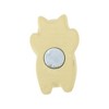 Unique Bargains Decorative Magnets Magnetic Fridge Sticker Irregular Shape Cat Synthetic Resin 1Pc - 3 of 3