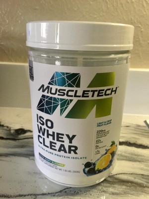 Muscletech Iso Whey Clear, Ultra-pure Protein Isolate, Powder : Target