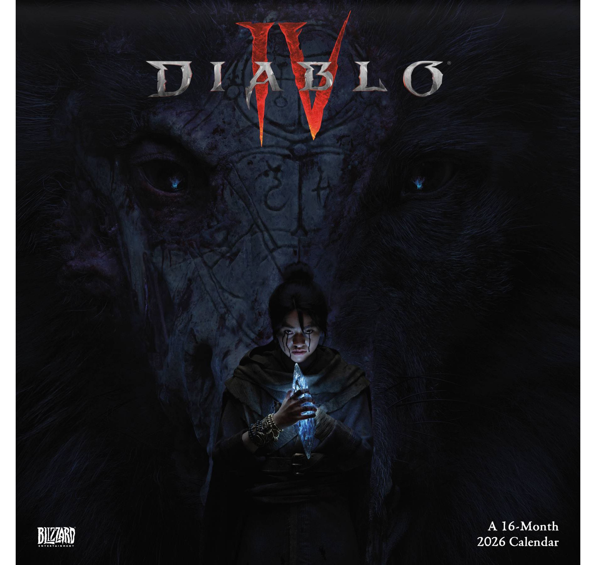 Trends International 2026 Diablo 4 12"x12" Wall Calendar