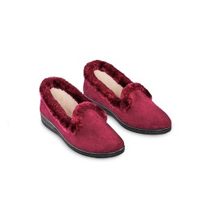 Collections Etc Slip On Cozy Slippers - 1 of 4