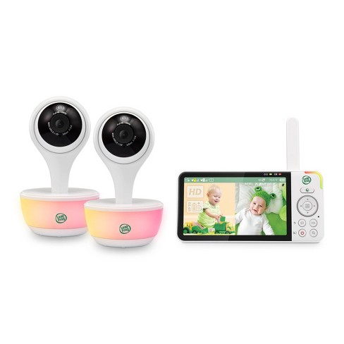 1080p Smart WiFi Remote Access 360 Degree Pan & Tilt Video Baby Monitor  with 5 High Definition 720p Display, Night Light