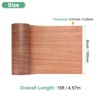 Unique Bargains Self Adhesive Wood Grain Design Durable Easy to Apply Repair Tape - 3 of 4