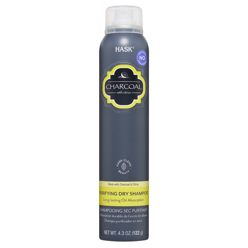 Photos - Hair Product Hask Charcoal Purifying Dry Shampoo - 4.3oz 