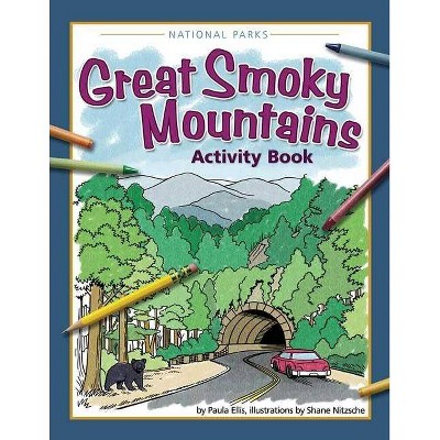 Great Smoky Mountains Activity Book - (Color and Learn) by  Paula Ellis (Paperback)