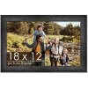 PosterPalooza | 18x12 Wide Barnwood Picture Frame, UV Acrylic, 6 Finishes - Grey, Brown, White, and Black - 2 of 4