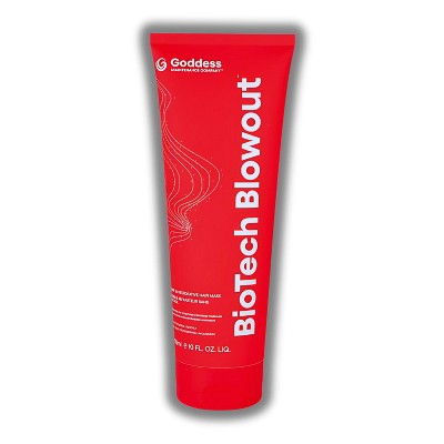 Goddess BioTech Blowout Leave in Restorative Hair Mask (10 oz) - Heat Protectant Up to 450°F | Repairs & Strengthens Hair