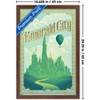 Trends International Wicked - Emerald City Framed Wall Poster Prints - 3 of 4