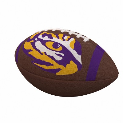  NCAA LSU Tigers Team Stripe Official-Size Composite Football 