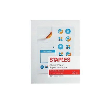 Staples Sticker Paper (70972) 490429