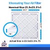 Filter King Premium Air Filter | 4-PACK | MERV 8 HVAC Pleated A/C Furnace Filters | MADE IN USA - 2 of 4