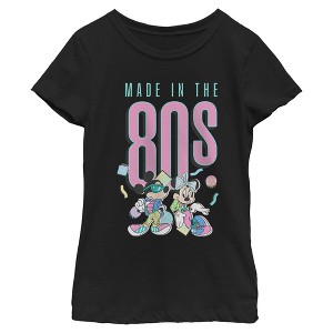 Girls Mickey & Friends Made in the 80s T Shirt - 1 of 4