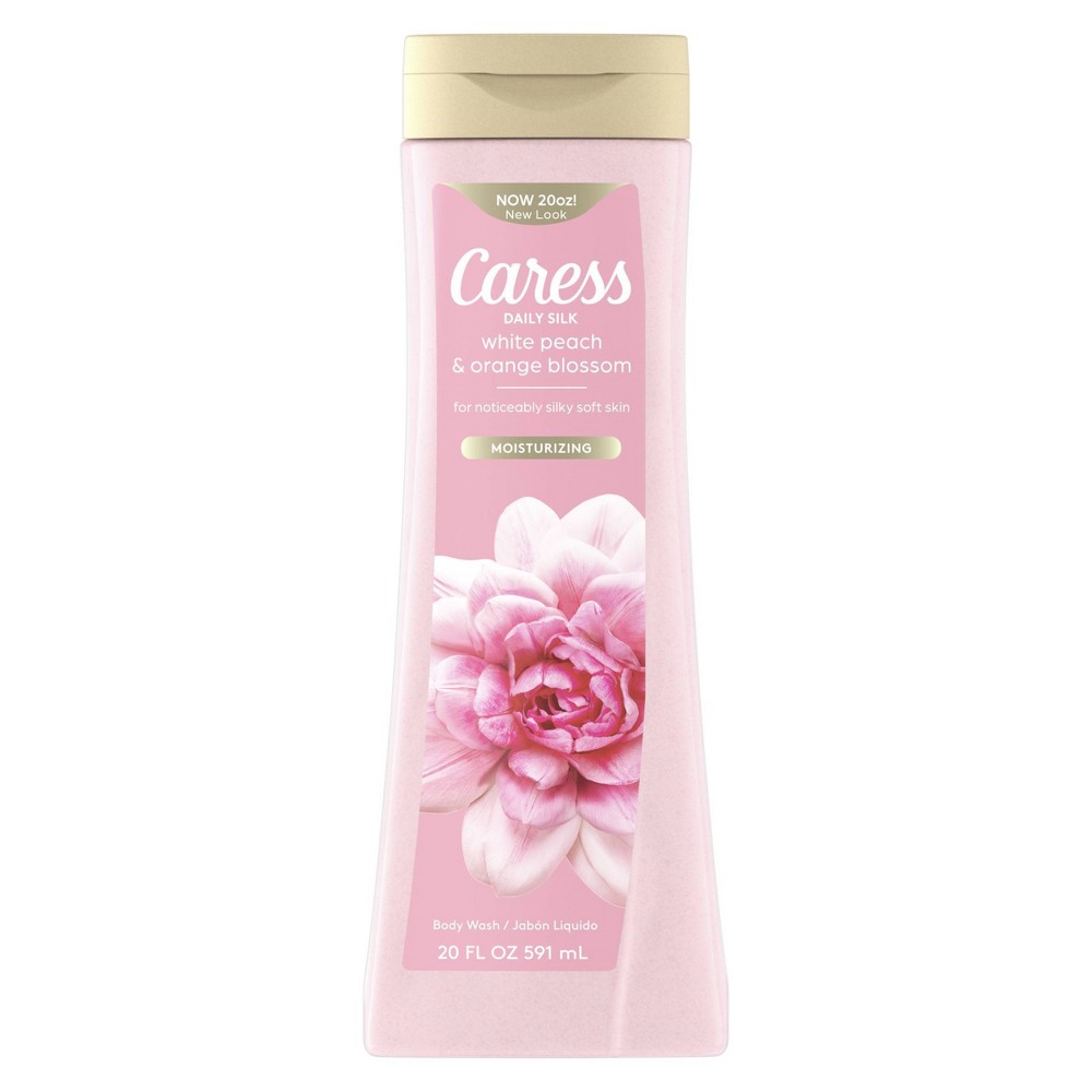 Photos - Shower Gel Caress Body Wash - Orange Blossom/Peach Scent - 20 fl oz