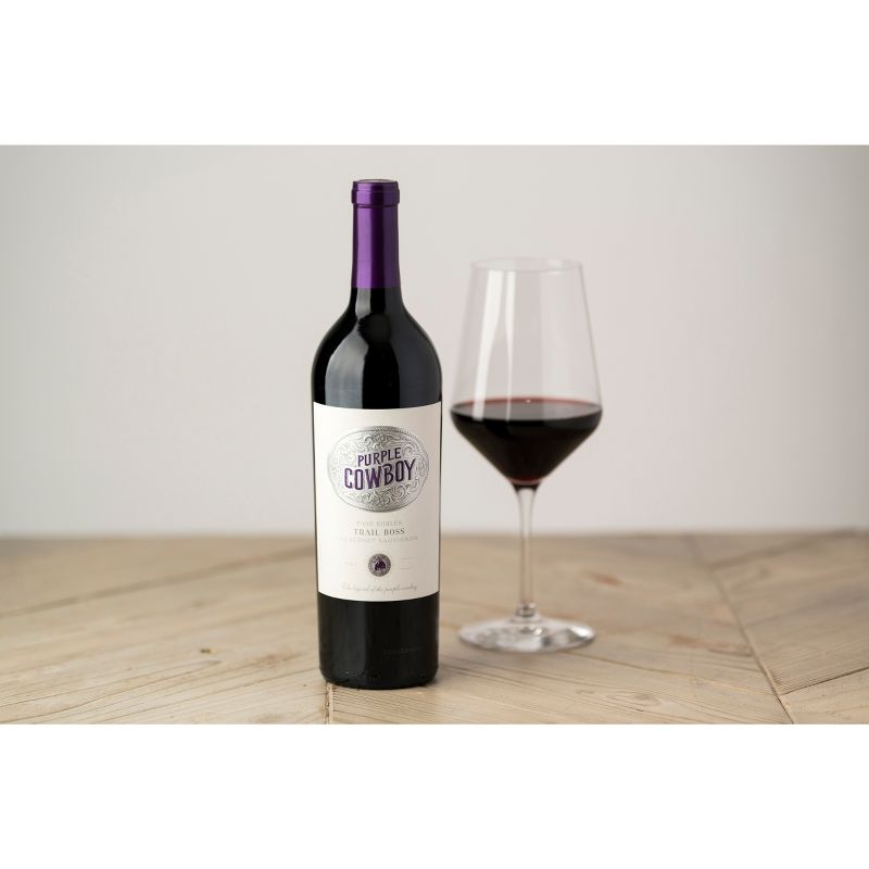 Purple Cowboy Trail Boss Cabernet Sauvignon Red Wine - 750ml Bottle, 5 of 8