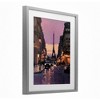 Stupell Industries Twilight in Paris Streets Framed Print Under Glass Art - 2 of 4