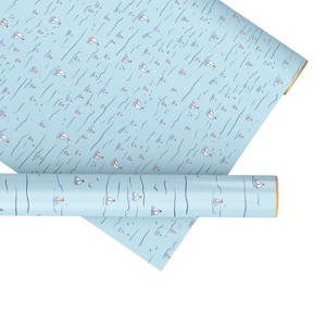 Eight Sheets Two-Sided "Sails Up" Heavyweight Gift Wrap by Ramus & Co - 1 of 4