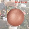 Every Day is Christmas 2ct 20cm/7.9" Christmas Ornaments, Shatterproof Christmas Tree Ornaments Set, Christmas Balls Decoration - 4 of 4