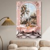 Art Remedy Sleeping Tiger Bath Jungle Bathroom Art Unframed - 2 of 4