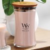 WoodWick 21.5oz Large Hourglass Vanilla and Sea Salt Jar Candle: Soy & Paraffin Blend, Ocean Jasmine Scent, 120hr Burn Time - 4 of 4