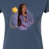 Women's - Disney - Asha And Star Fitted Graphic T-Shirt - 2 of 3