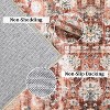 Acekool 9x12 Washable Boho Vintage Medallion Area Rug, Non-Slip, Stain Resistant, Non-Shedding Carpet for Living Room, Bedroom, Office - 4 of 4