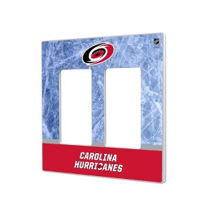 NHL Eastern Conference Teams Ice Wordmark Hidden-Screw Light Switch Plate for Double Rocker - 1 of 4